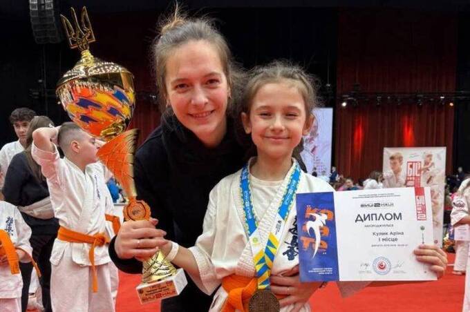 Аріна Кулик з Ладижина стала новою чемпіонкою України з карате кіокушинкай