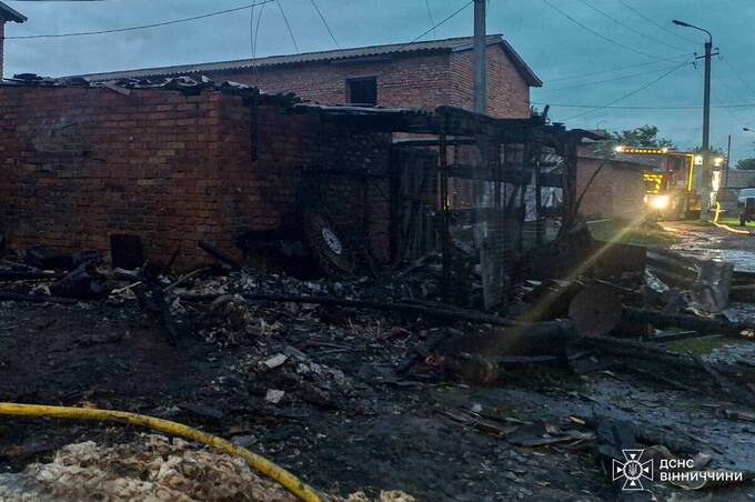На Вінниччині вогонь знищив майно через необережність та несправну електромережу