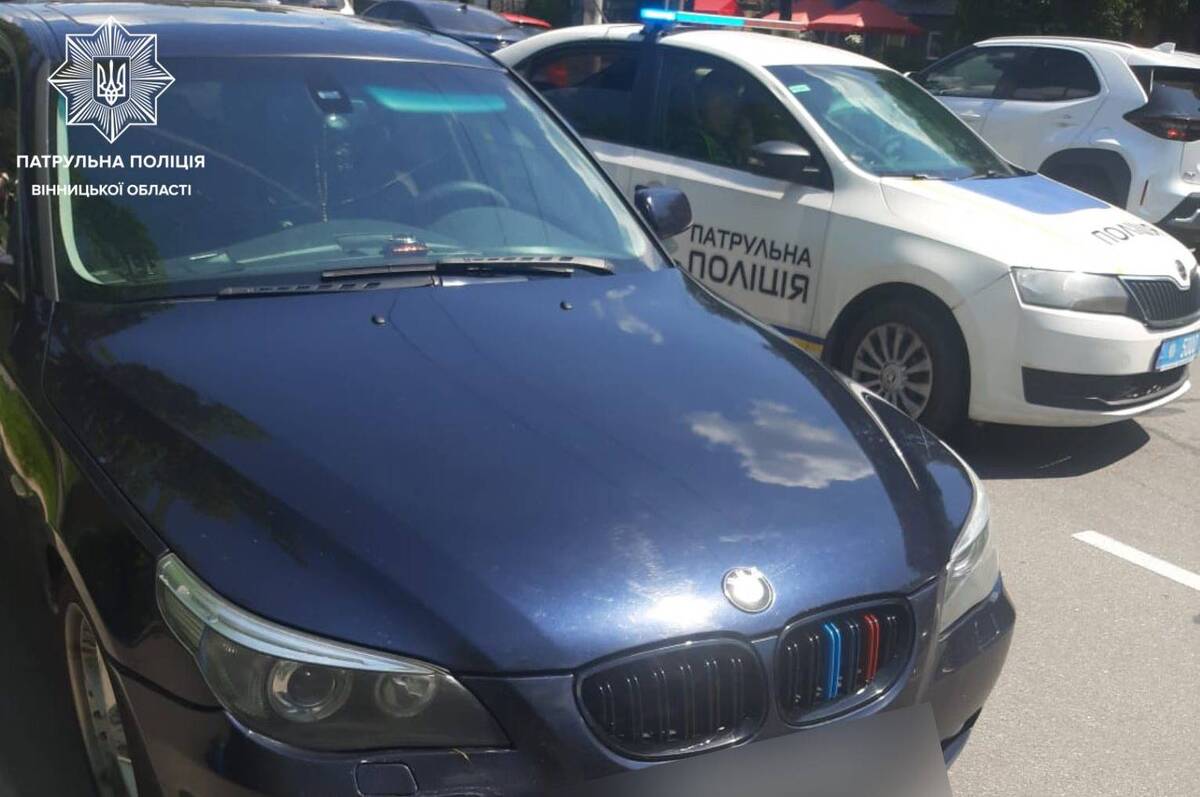 У Вінниці зупинили водія BMW під дією метадону: як його покарали