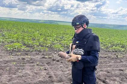На Вінниччині сапери ДСНС знищили боєприпас часів Другої світової