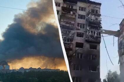 Ворог здійснив масовану атаку по Києву: зруйновані будинки, десятки поранених і загиблі