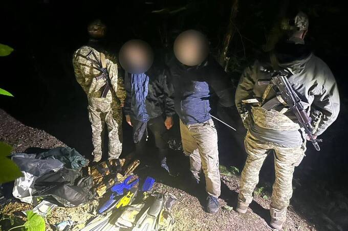 На Вінниччині прикордонники зірвали нічний «заплив» до Молдови (відео)