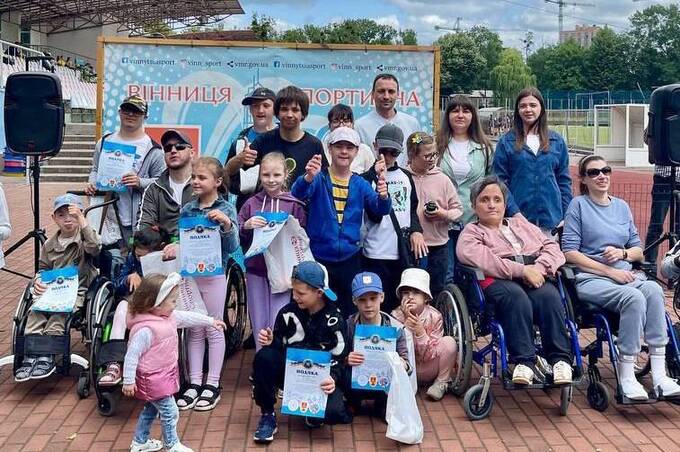 У Вінниці відбулась Спартакіада для людей з інвалідністю (ФОТО)