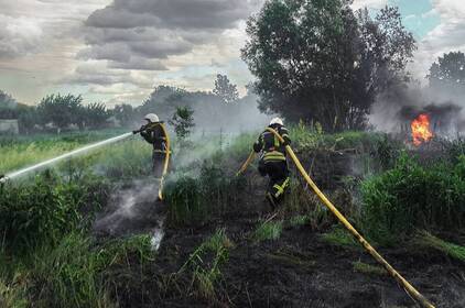На Вінниччині за добу ліквідували 14 пожеж: горіли будинки та понад 10 га сухостою