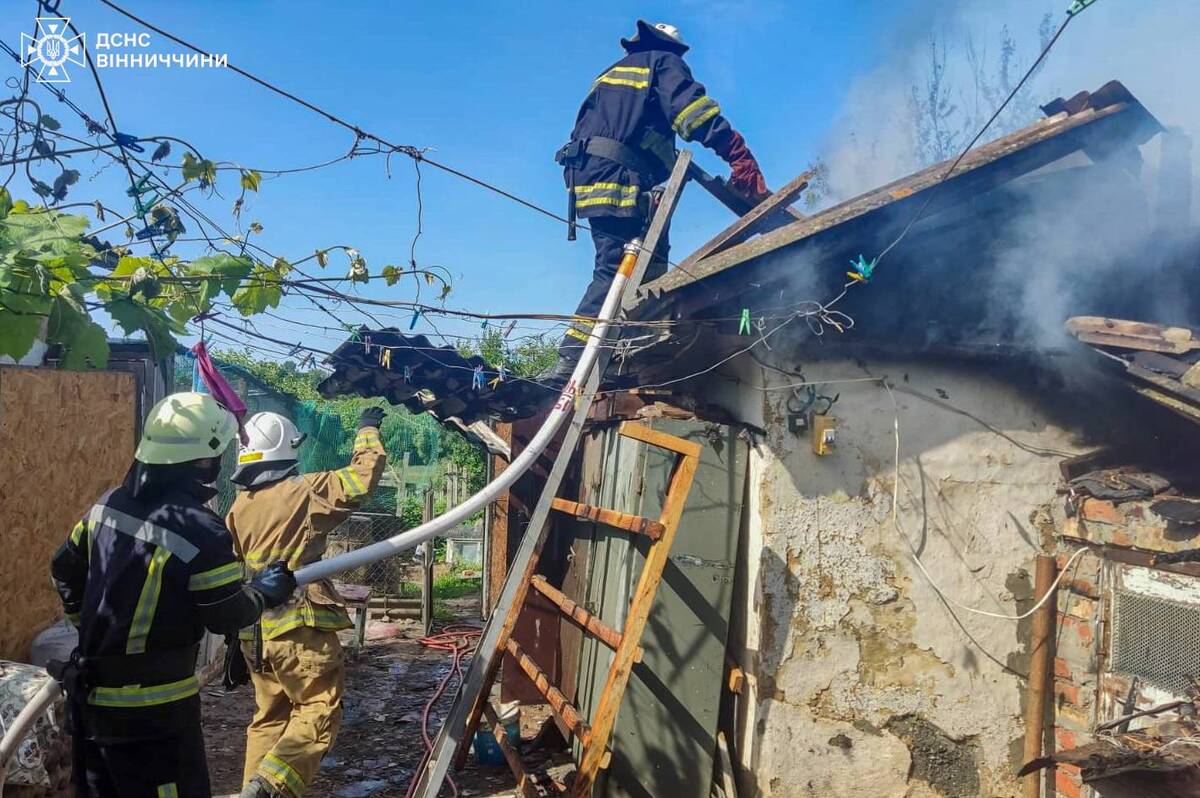За добу на Вінниччині сталося 13 пожеж