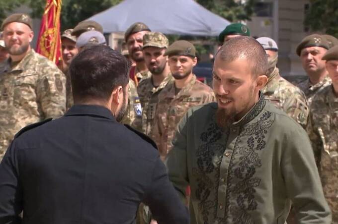 Президент нагородив вінничанина Романа Кашпура орденом “За заслуги” ІІІ ступеня
