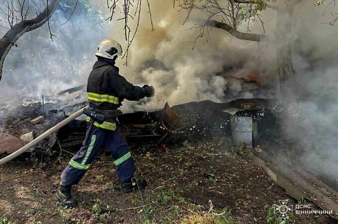 На Вінниччині за добу сталося 16 пожеж, більшість — на відкритих територіях