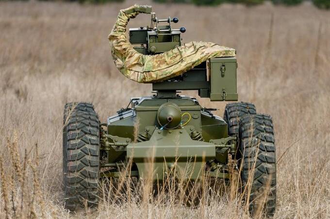 Воїни Третьої штурмової взяли у полон окупантів за допомогою бойових роботів: подробиці