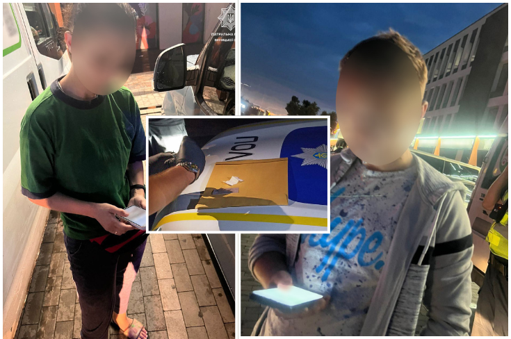 Патрульні зупинили порушницю у Вінниці: водійка — під кайфом, пасажир — з «пакетиком»