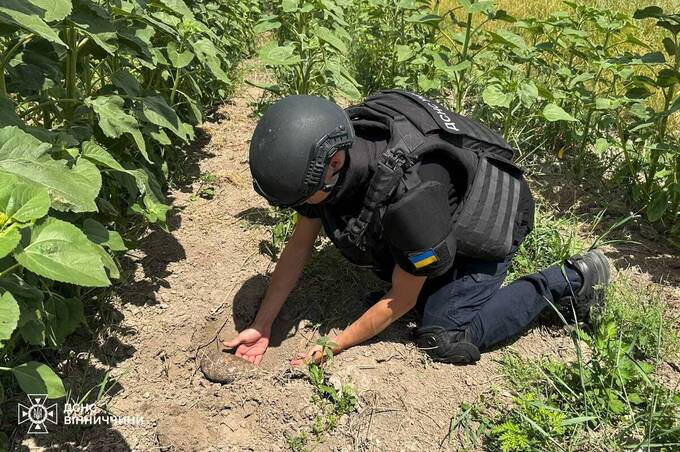 Небезпека під ногами: на Вінниччині знищили п’ять боєприпасів часів Другої світової війни