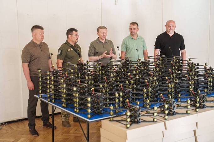 Міжрегіональний координаційний гуманітарний штаб підтримав 59-ту бригаду новою партією FPV-дронів