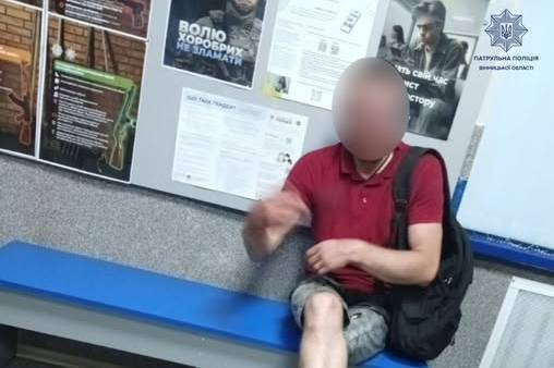 У Вінниці патрульні розшукали п’яного водія, який скоїв ДТП та втік з місця аварії