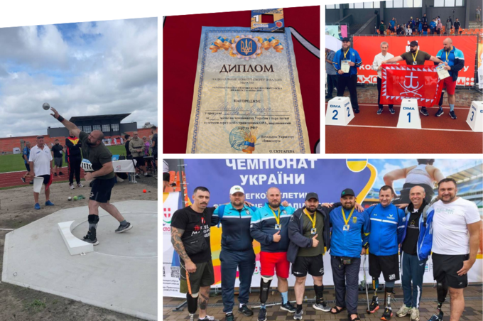 Вінницький ветеран Армен Гарибян здобув першість на чемпіонаті України зі штовхання ядра