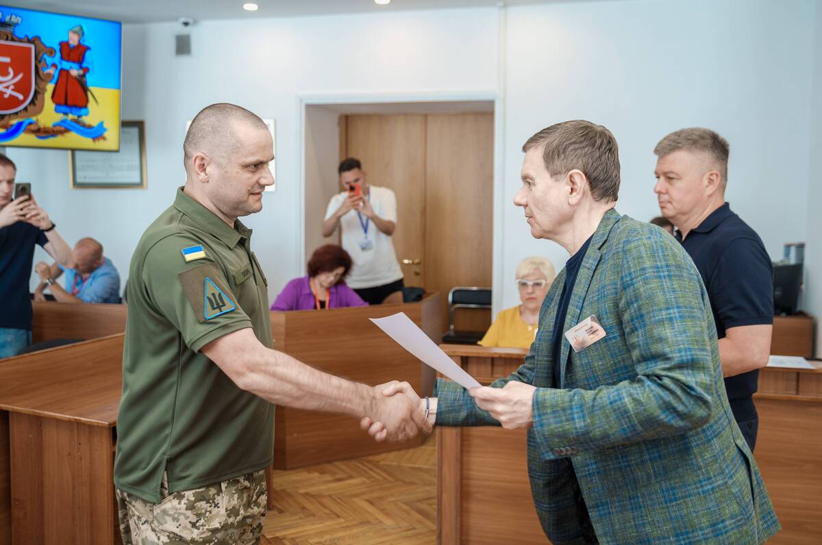 Сергій Моргунов відзначив військовослужбовців напередодні Дня Повітряних сил ЗСУ