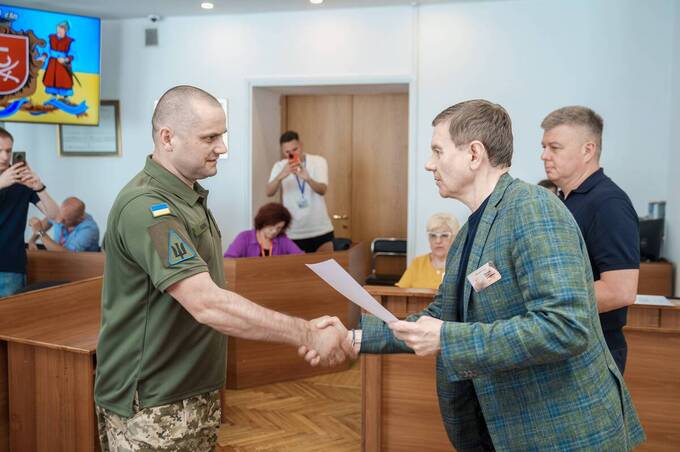 Сергій Моргунов відзначив військовослужбовців напередодні Дня Повітряних сил ЗСУ