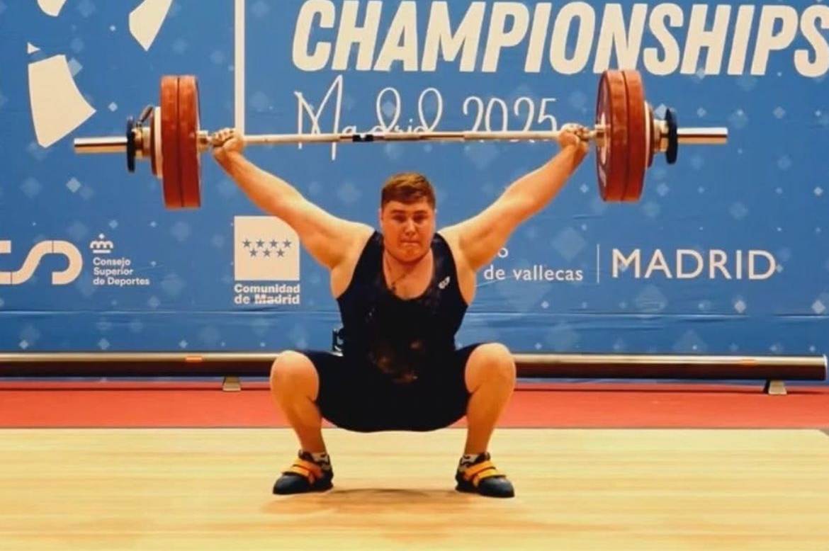 Володимир Чмих з Вінниччини виборов «бронзу» на чемпіонаті Європи з важкої атлетики