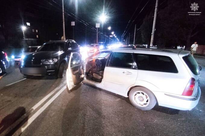 У Вінниці п’яний водій Ford спричинив ДТП на Пирогова