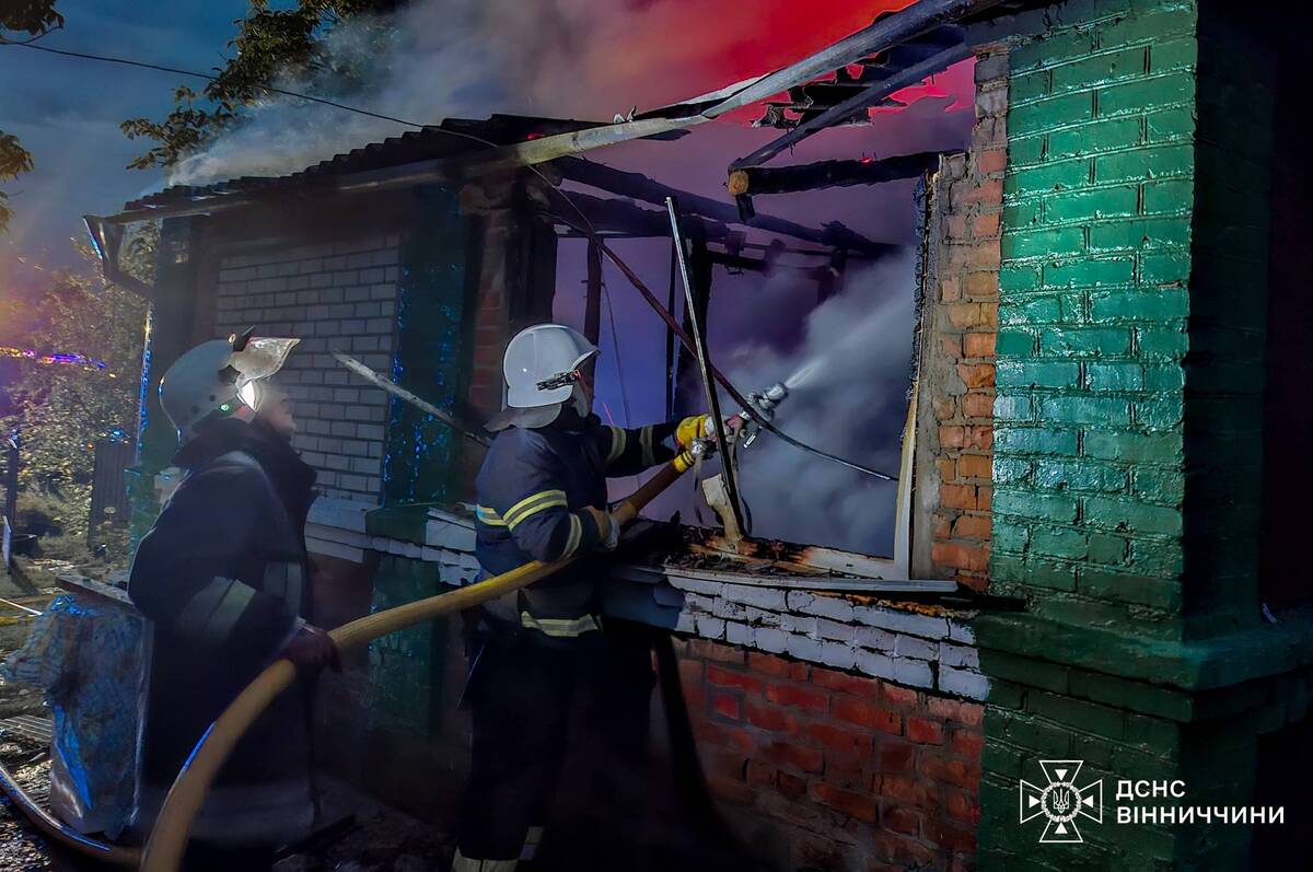 Трагедія на Вінниччині: внаслідок пожежі загинув чоловік, дружина у лікарні