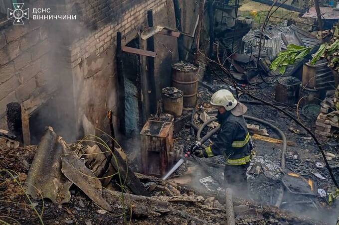 На Вінниччині за добу ліквідували п’ять пожеж: постраждала 80-річна жінка