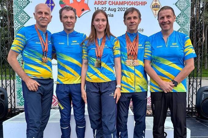 Вінницькі спортсмени вибороли 10 медалей на чемпіонаті світу зі спортивної радіопеленгації