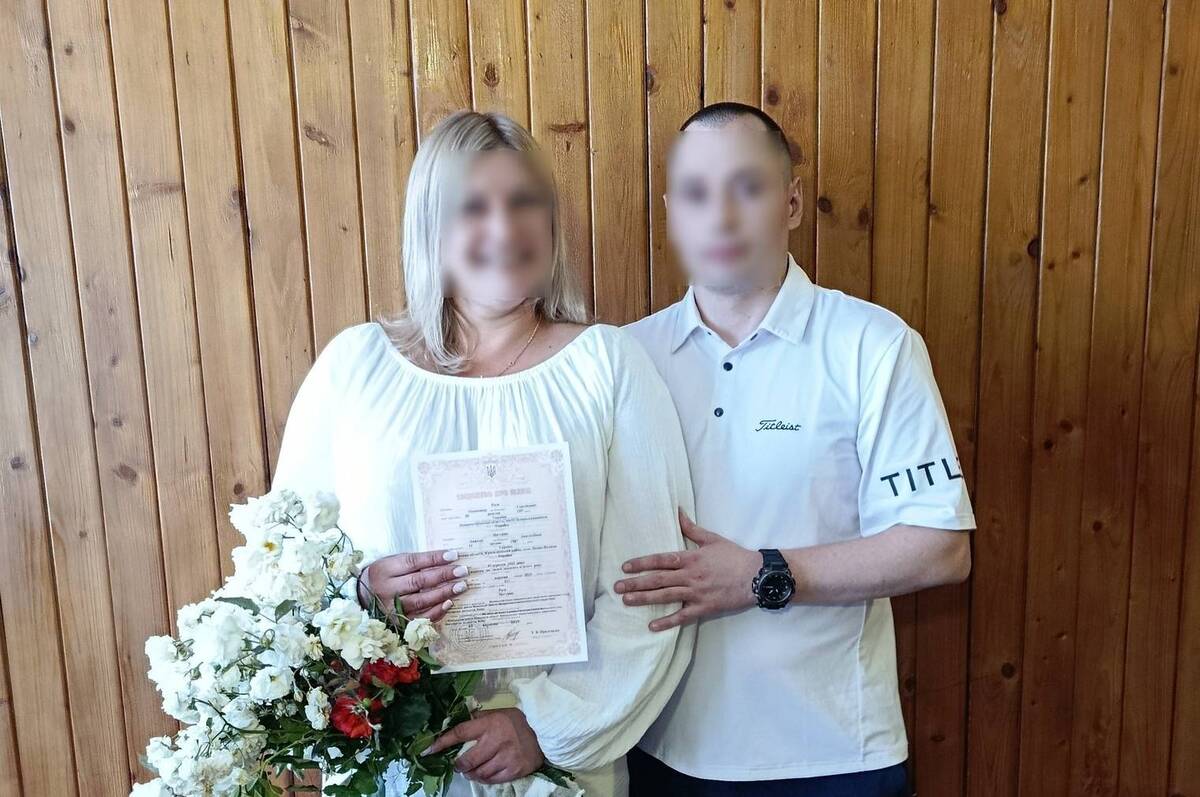 У Стрижавській виправній колонії засуджений офіційно уклав шлюб