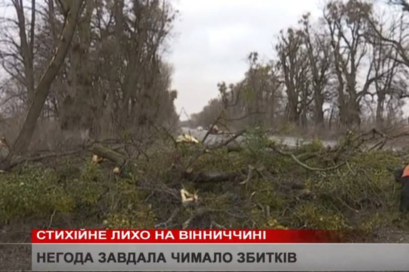 Стихійне лихо на Вінниччині - негода завдала чимало збитків та забрала два людських життя