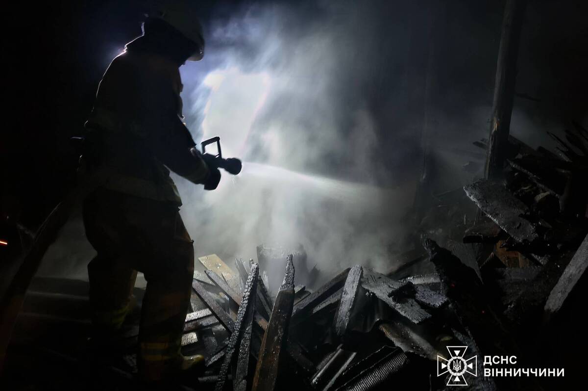 Вогонь охопив Вінниччину: серія пожеж у будинках та на полях