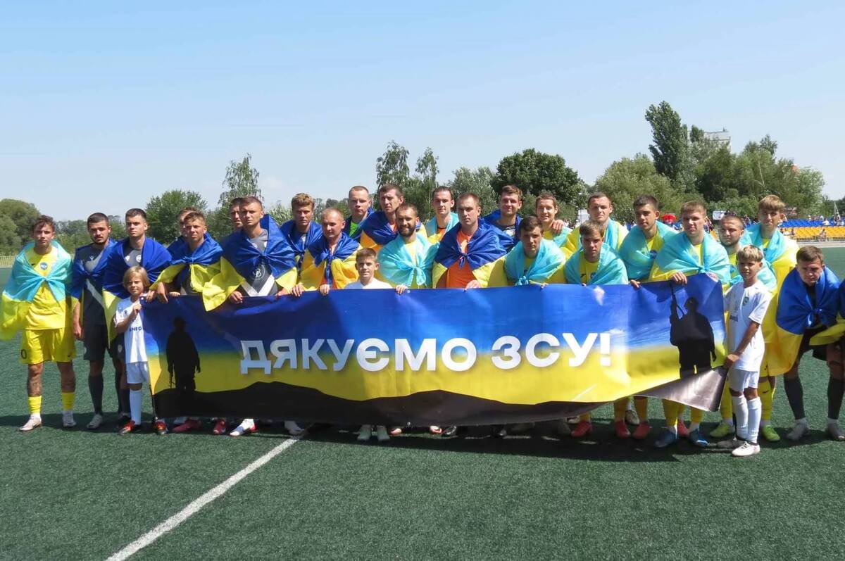  Вінницька "Нива" перемогла суперників у футбольному матчі чемпіонату України