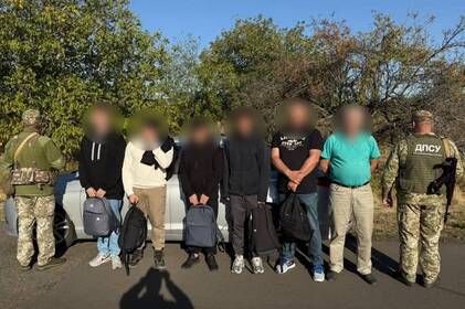 Вінничанина та ще чотирьох чоловіків затримали на кордоні з Придністров’ям в Одещині