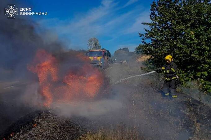 На Вінниччині внаслідок пожежі постраждав 76-річний чоловік: що відомо