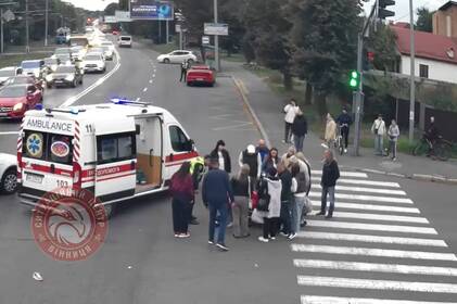 Жахливе ДТП у Вінниці: на Хмельницькому шосе збили дівчинку (відео)