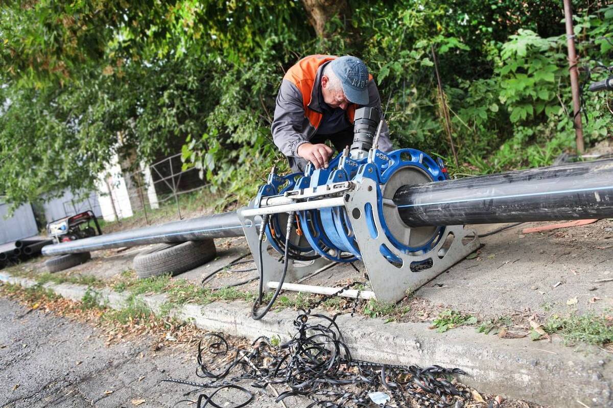 У Вінниці продовжуються роботи із заміни старих водопровідних мереж