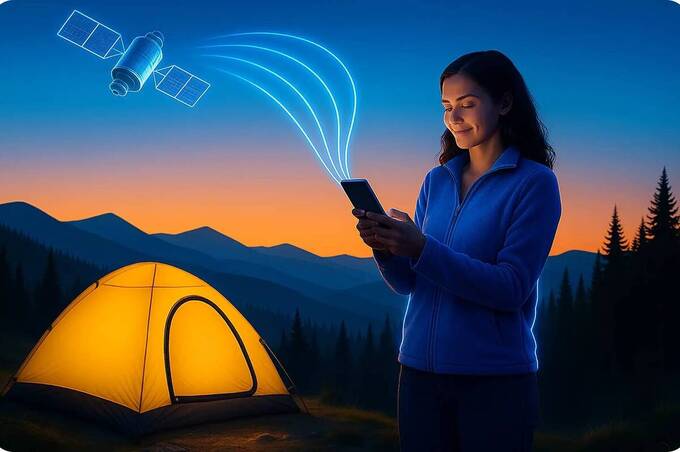 Незабаром в українців Starlink запрацює просто на смартфоні