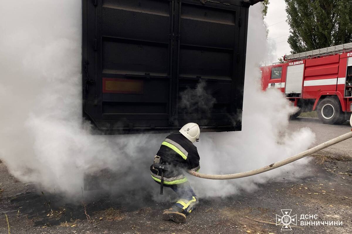 Минулої доби на Вінниччині сталося три пожежі: що відомо