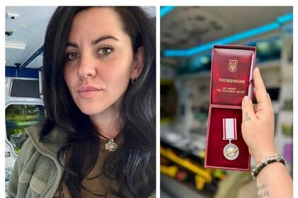 Олеся Заморська з Вінниччини отримала медаль «За врятоване життя» від Президента України