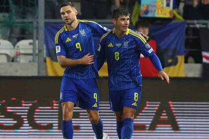 Збірна України здобула другу перемогу у відборі ЧС-2026, обігравши Азербайджан 2:1