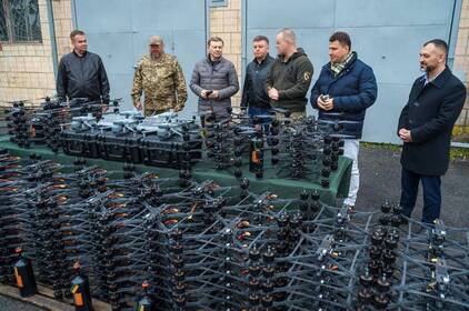 Міжрегіональний координаційний гуманітарний штаб передав 400 FPV-дронів і 5 Matrice 4T 3-му прикордонному загону та 22-й механізованій бригаді