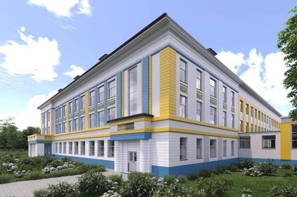 Вінницький ліцей №32 змінить фасад у кольори державного прапора: подробиці