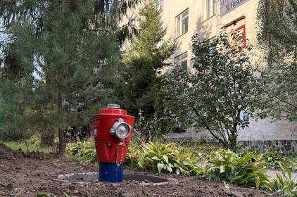 У Вінниці встановили перші два наземні пожежні гідранти