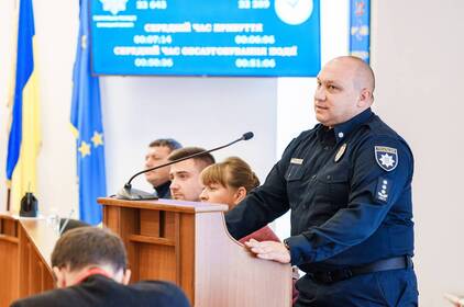 Вінницька патрульна поліція прозвітувала про роботу та рекордну сплату штрафів