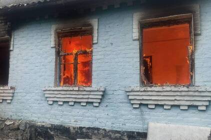 В пожежі на Вінниччині травмувалися двоє чоловіків