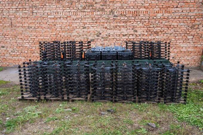 Міжрегіональний координаційний гуманітарний штаб передав «Азову» та 71-й єгерській бригаді нову партію дронів для фронту