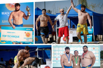 Вінницький борець Важа Даіаурі виборов срібло в Єгипті та присвятив медаль ЗСУ