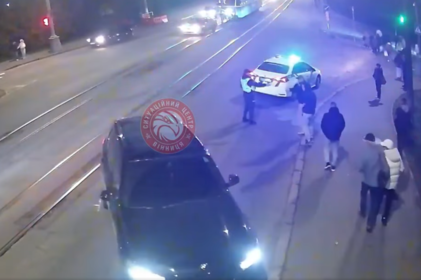 У Вінниці сталася ДТП поблизу Центрального мосту (відео)