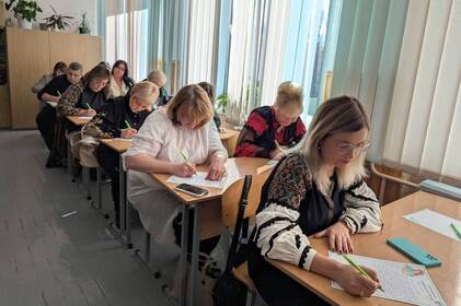 Директори вінницьких шкіл об’єдналися для написання Радіодиктанту національної єдності