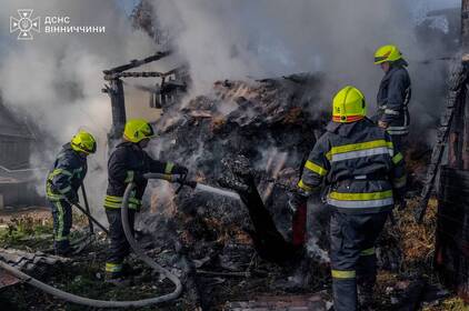 У Літині через займання в адмінбудівлі евакуювали 30 працівників