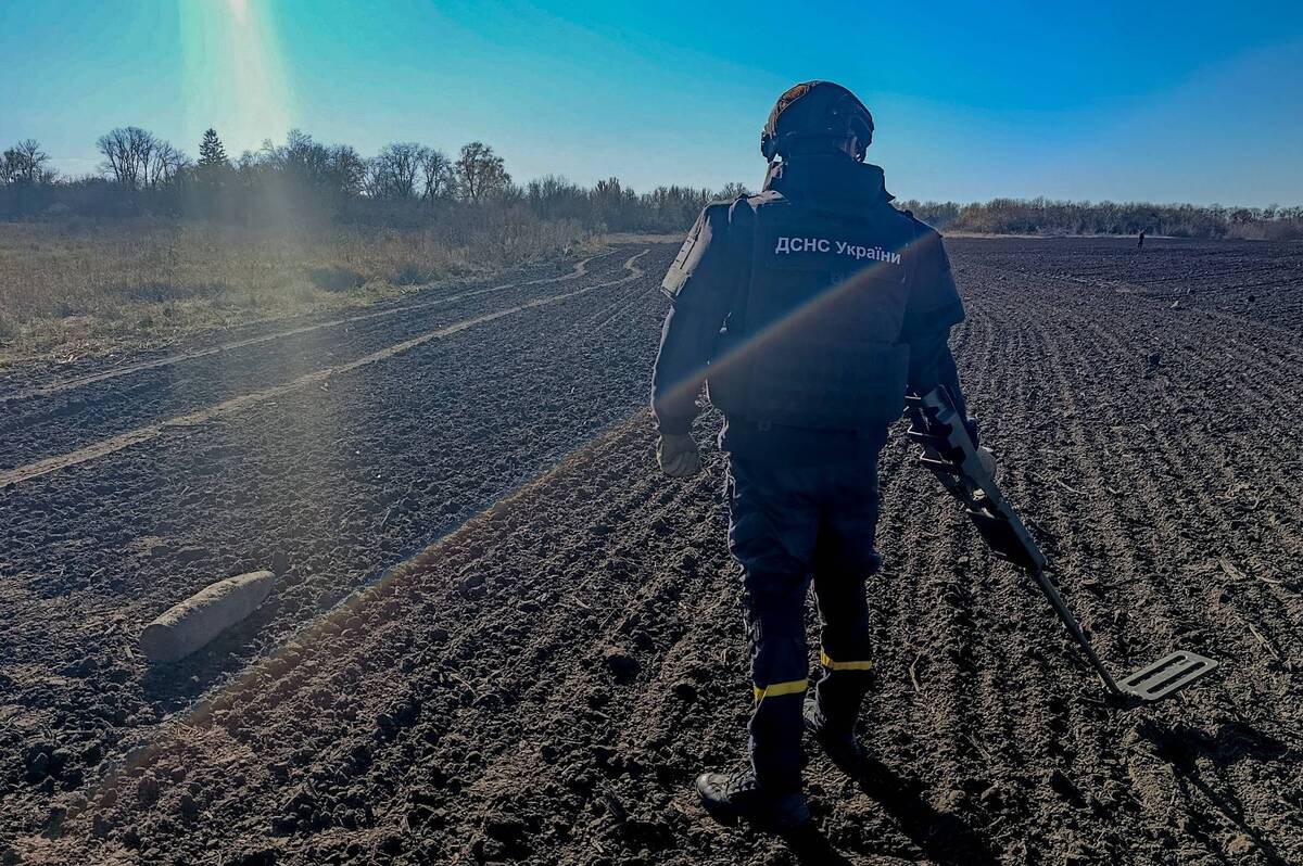 У Новій Греблі на полі знайшли 122-міліметровий снаряд