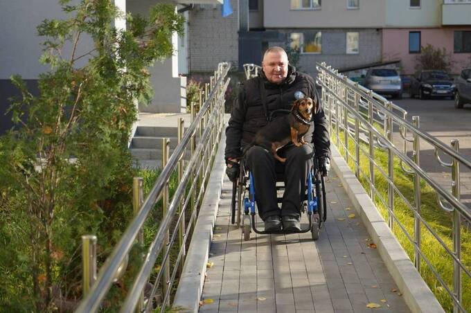 У Вінниці створили перший в Україні безбар’єрний ліфт у вже збудованому будинку