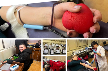 Працівники Вінницької транспортної компанії вкотре стали донорами крові 