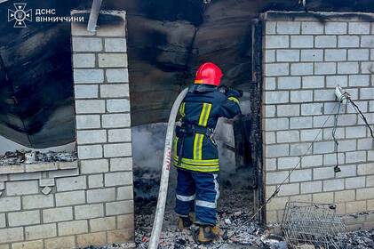 Під час пожежі в Жмеринському районі загинула 77-річна жінка
